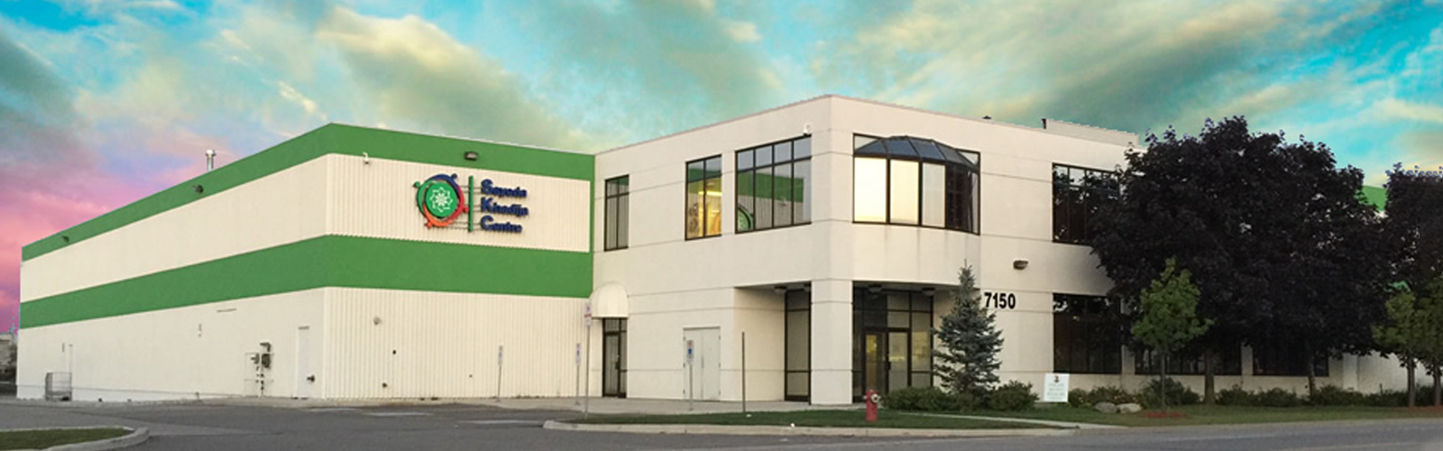 Exterior view of Sayeda Khadija Centre Mississauga building